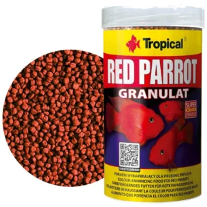 Tropical Red Parrot Granulat - hrana za papagaj ciklide, 250 ml